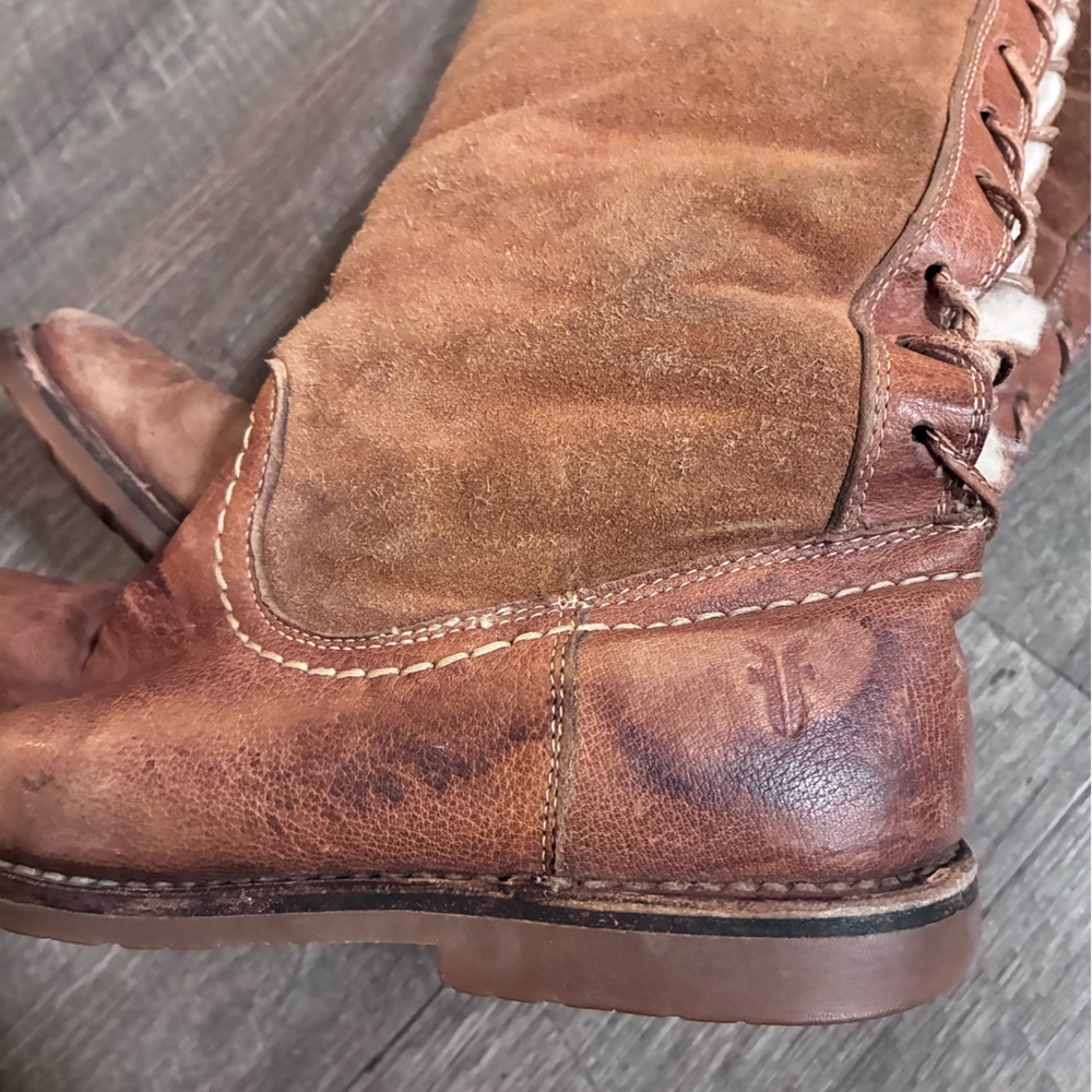 Frye Lace Boot - Picture 5 of 7